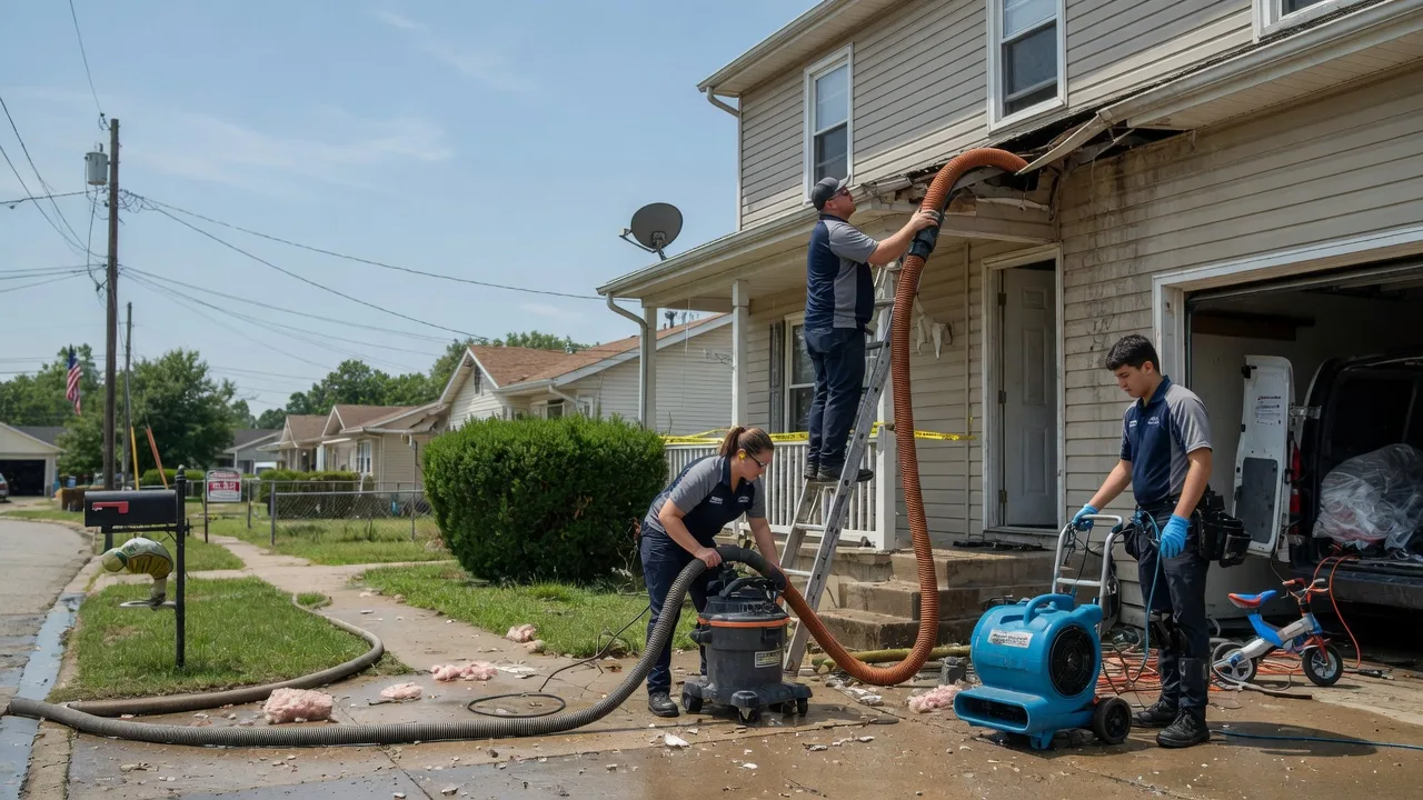 Water Damage Restoration in Lisbon, LA near me